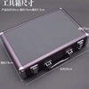 Aluminum Ear-Picking Tool Box with Isolation, Ultra-Large Capacity, Professional Ear-Picking Tool Box with Silent Storage