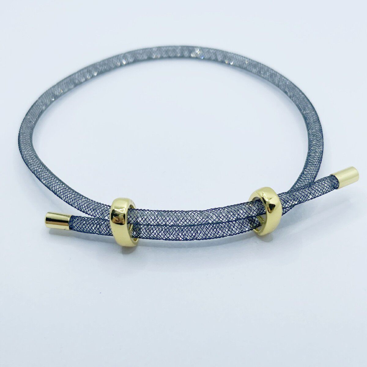 Eight-character lobster clasp with water drill net bracelet necklace style collection