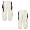 A324 color block sweatpants white