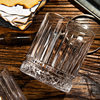 Vertical Stripe Transparent Glass Whiskey Glass Wine Glass Bar Glass Beer Glass Spirits Wine Glass Wholesale