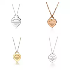 T Brand Precision Single Heart-Shaped Necklace, Fashionable and Unique Heart Jewelry, Popular Online, Hot-Selling, Direct from the Manufacturer, Exquisite