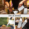 Amazon BBQ Outdoor Barbecue Tools suit Stainless Steel Shovel Barbecue Cooking Shovel Combination Grill suit Camping