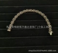 Vintage cross flower bracelet