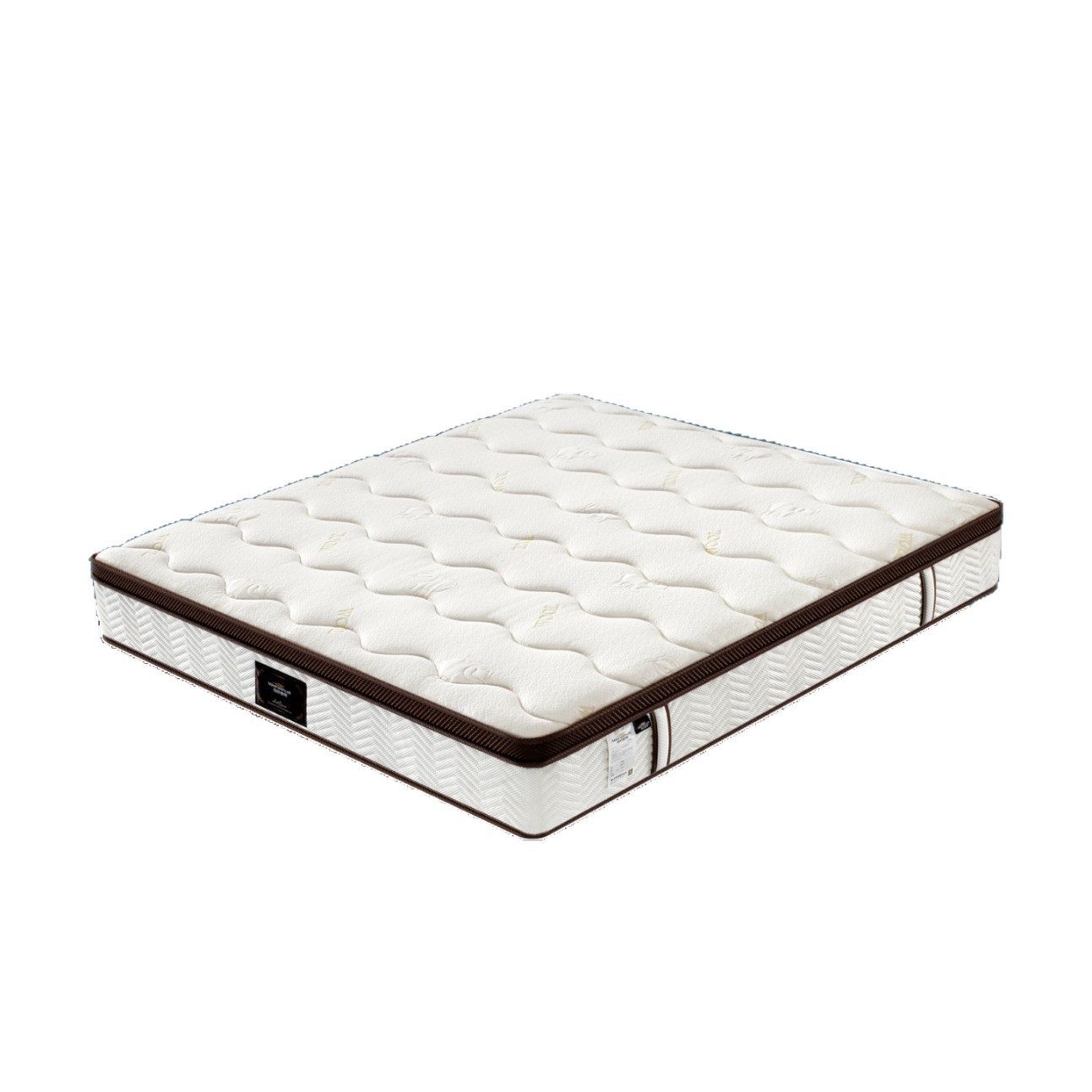 Five-Star Hotel Natural Latex Mattress Cashmere Antibacterial and Anti-Mite Fabric Independent Pocket Spring Silent Simmons