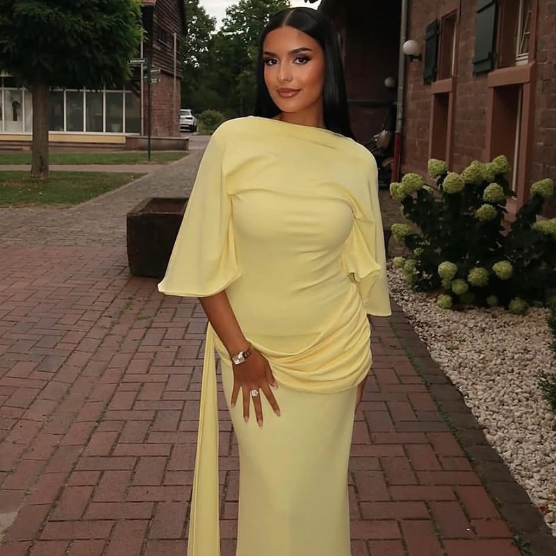 Backless Maxi Dress Sexy Solid Color Loose Fit Comfortable Side Slit Adjustable Straps Perfect for Summer Events