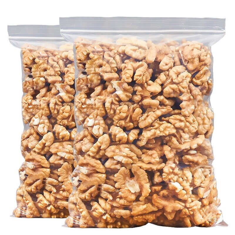 New Arrival 2025 Walnut Kernel Original Ready-To-Eat 500g Paper-Skinned Walnut Xinjiang Nuts Amber Walnut Meat for Pregnant Women