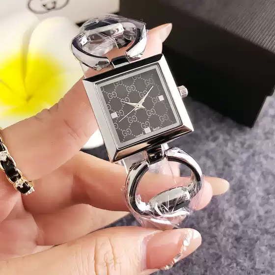 2025 Women's Watch Fashion Square Small Dial Bracelet Design Watch Simple Light Luxury Versatile Slimming Women's Wristwatch