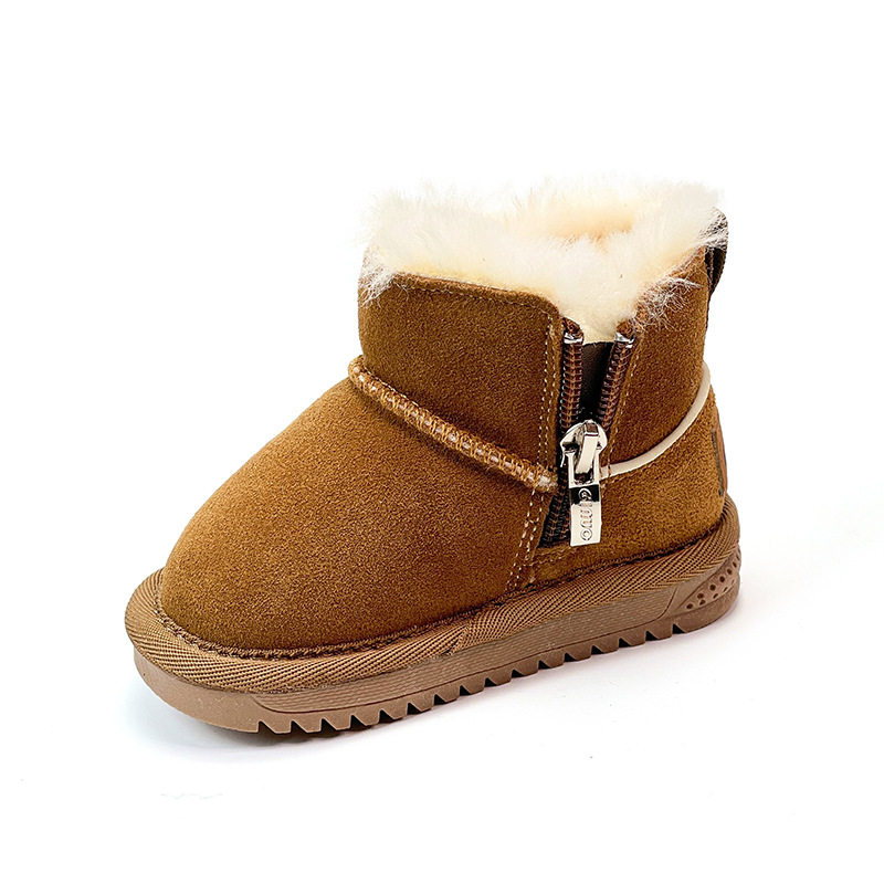{16-30 size} baby snow boots winter 1-2 years old baby boy toddler shoes fleece-lined children's cotton shoes girls' shoes