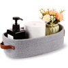 Cotton rope woven storage basket desktop sundries storage box household cosmetics snack basket storage basket cross-border supply