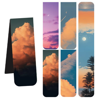 suit Magnetic Bookmark Dusk Whisper Series Reading Book Page Label Clip Gift Hand Account Magnetic Bookmark