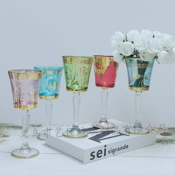 Wholesale Creative Goblet, High-Looking Glass Red Wine Glass, European-Style Household Champagne Glass, Restaurant Wide-Mouth Cocktail Glass