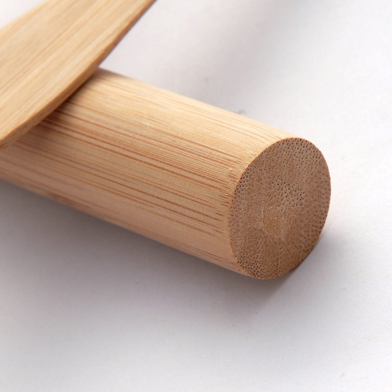 Double Gun Kitchen Household Rolling Pin Bamboo Dumpling Set Stick Dumpling Stick Set Package Dumpling Spoon Stuffing Spoon Making Tools