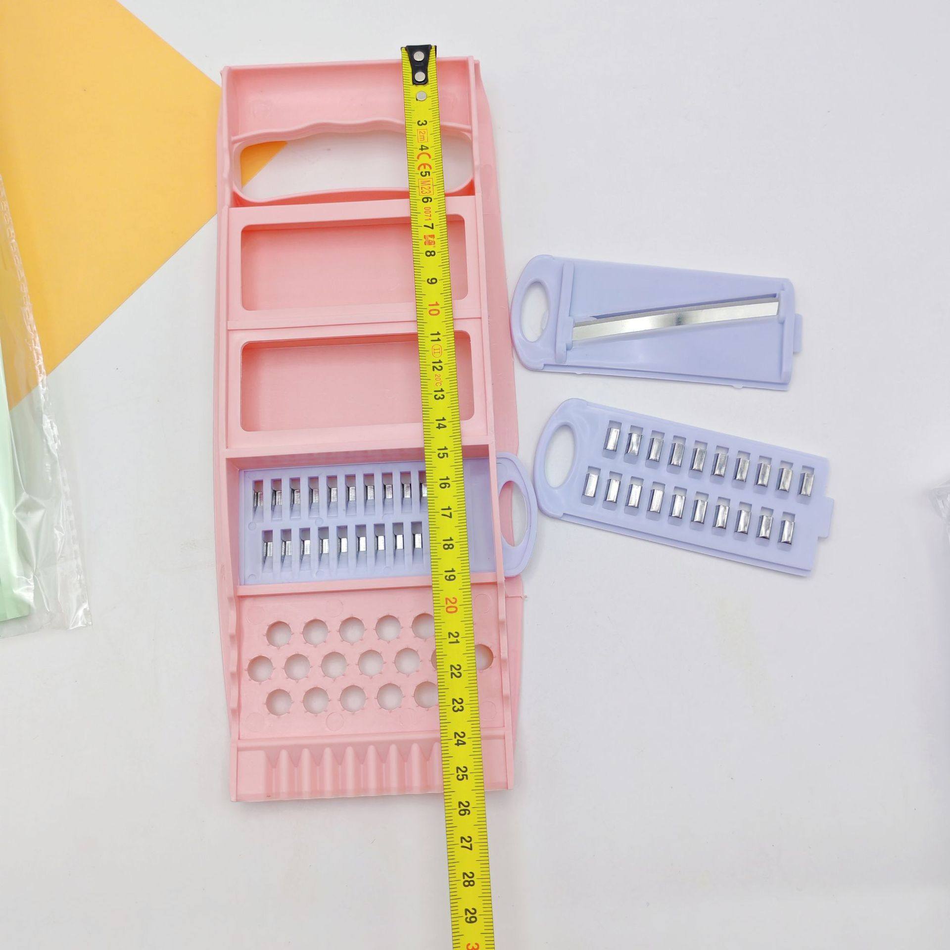 Colorful Kitchen Multifunctional Stainless Steel Vegetable Cutter Grater Shredder Potato Cucumber Grater Slicer