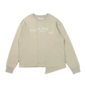 989 apricot round neck sweatshirt