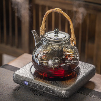 Xiaozai S2 Small Thin Stove Electric Ceramic Stove Tea Stove Small Mini Silver Pot Glass Pot Boiling Water Around the Stove Tea Maker Z9