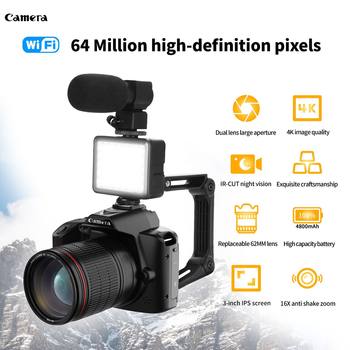New product 64 million pixel D5 HD wifi digital camera 4K dual camera night vision dv camera cross border