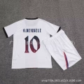 Champions League-2627BL away jersey with number 10 printed on it