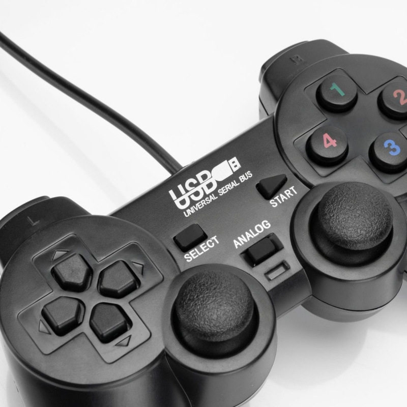 Play King of Fighters Wired Contra USB Pc Fighting Game Controller for Pc Arcade Game Console