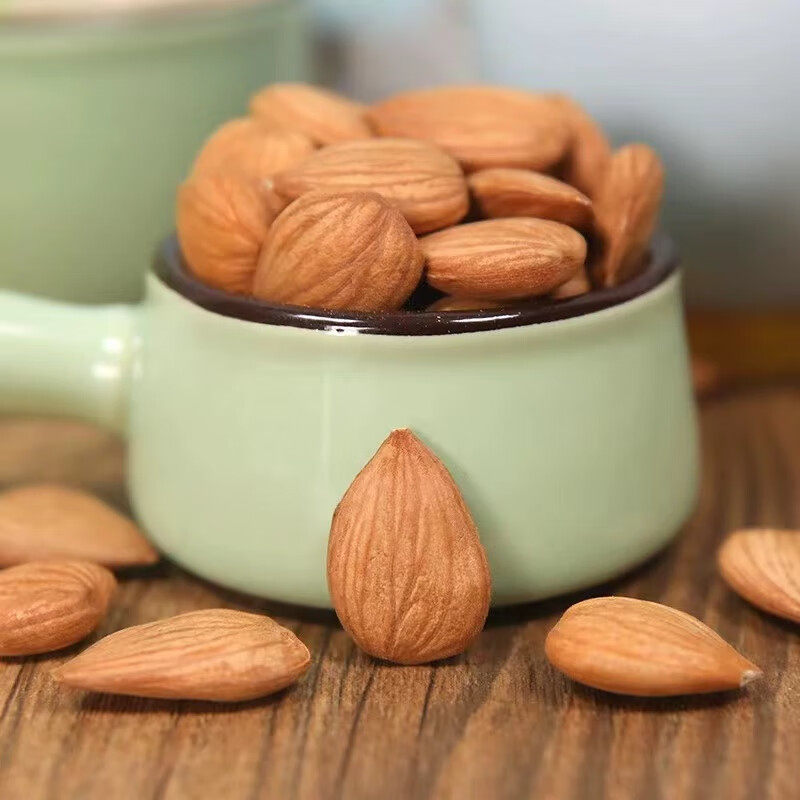Xinjiang Cooked Almonds, Shelled Sweet Almonds, Large Flat Almonds, Authentic Sweet Almonds, Non-Bitter Original Nuts, Almond Wholesale