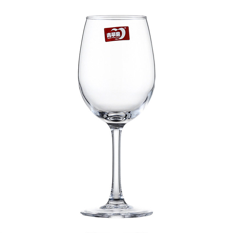 Green Apple Glass Red Wine Goblet Set, Lead-Free Large Belly Wine Glasses, Color-Changing Wine Glasses