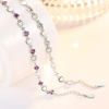 Weihua silver-plated hand jewelry love-shaped bracelet ladies zircon crystal brace jewelry