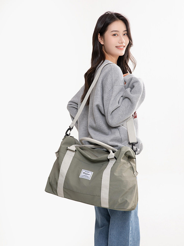 Travel Bag, Women's Large-Capacity Satchel Luggage Bag, Travel Bag, Clothing Storage Bag, Men's Boarding Bag, Short-Distance Maternity Bag