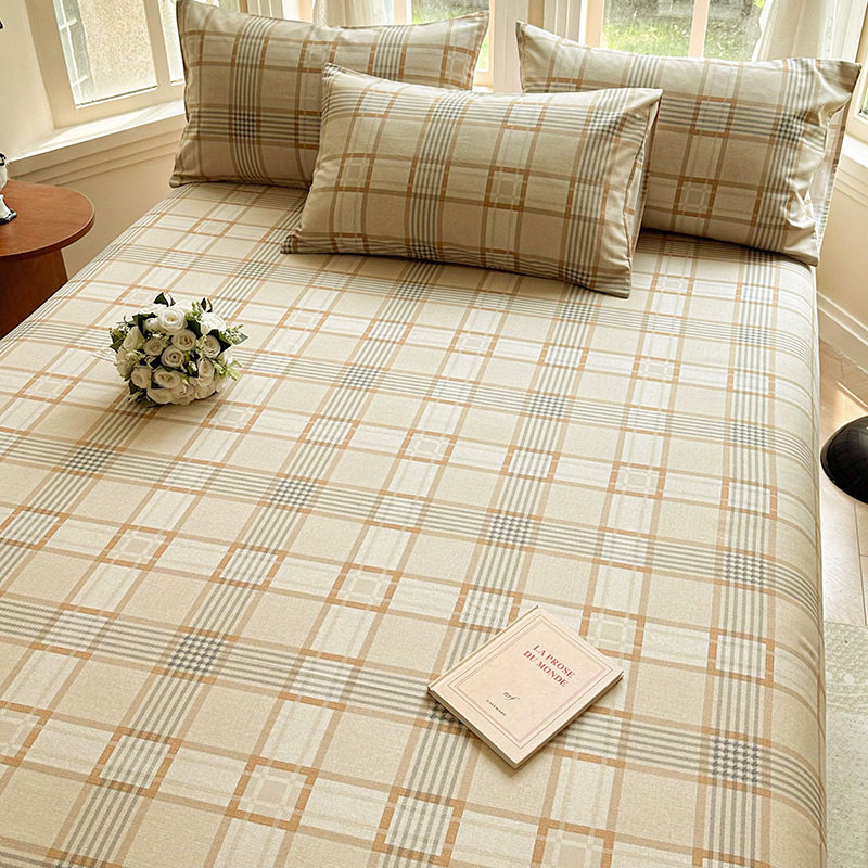 シンプルなスタイル [純綿の古い粗い布、快適で通気性のある]