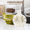 Kitchen sink filter net vegetable washing pool anti-blocking leakage net vegetable washing basin filter garbage filter wet and dry separation household