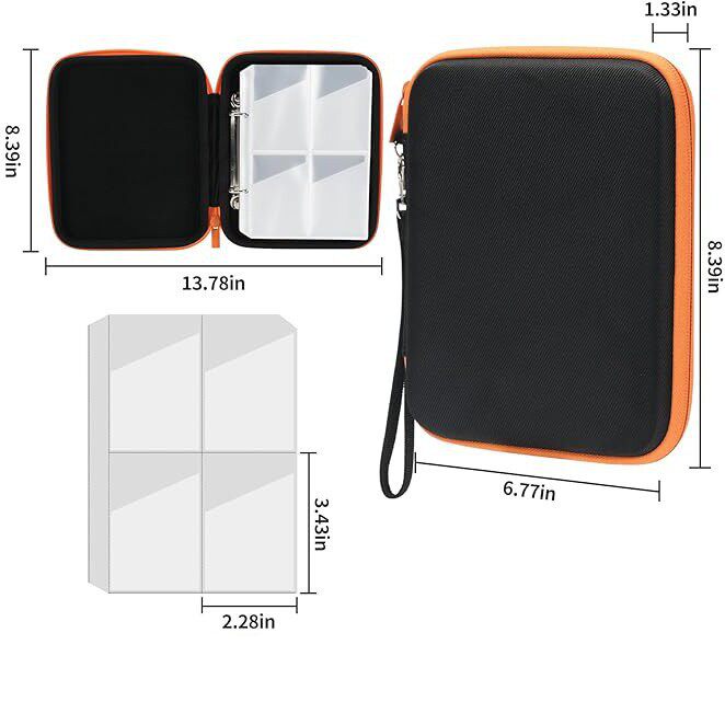 Yoto Card Bag Large Capacity Portable Card Storage Bag Zipper Collection in stock Supply