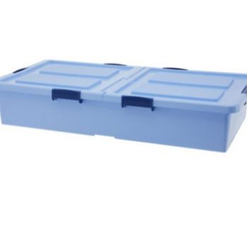Thickened Bed Bottom Storage Box with Pulley Bed Bottom Cabinet Plastic Bed Storage Box Large Clothes Tiling Box Storage Box