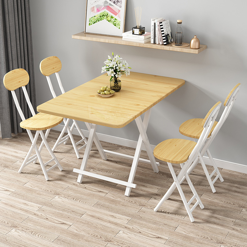 长条桌可折叠小户型家用卧室简易餐厅折叠桌户外摆摊免安装长条桌