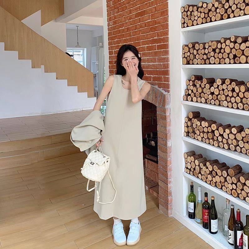 Maternity Dress Autumn 2025 New Plus Size Women's Sweatshirt Jacket Vest Skirt Two-Piece Autumn and Winter Suit