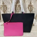 Black with Rose Red