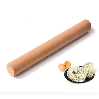 Te Haojia Solid Wood Dumpling Noodle Press 22Cm/Piece Anti-Cracking Kitchen Utensils