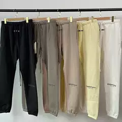 2020Ss Velvet Pants Reflective Printed Essentials Sweatshirt Trendy Brand Pants Cross-Border Hot Sale