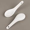 Jingdezhen Bone China Household Spoons and Chopsticks Porcelain Spoons Pure White Bone China Small Spoons Hotel Supplies Soup Spoons
