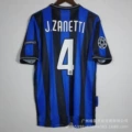 910 inter milan home jersey #4 + champions league