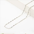 Silver melon seed chain