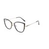 Winter New Retro Metal Anti-blue Light Glasses Frame Cyber Celebrity Same Style Fashionable High Beauty Value Flat Glasses Big Eyeglass Frame