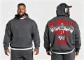 Dark gray red label