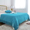Light Luxury Bed End Towel for Guesthouses and Hotels, American-Style Knitted Bed End Blanket, Long Bed Runner, Bed Cover, Home Decor Trendy Decorative Towel