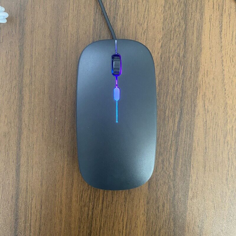 Трансграничные Подходит для Apple, настольные компьютерные аксессуары, офисные бизнес-ноутбуки, небольшие оптоэлектронные проводные мыши оптом