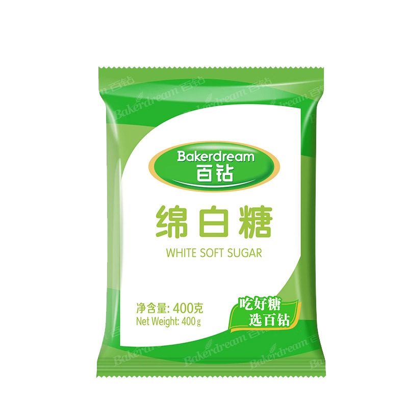 100 diamonds soft sugar 400g fine granulated sugar edible cotton sugar 400g Angel kitchen condiment drink baking