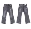 695 washed smoke gray