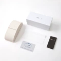 Pula white eyeglass case set