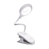 2000Mah Led Eye-Protection Clip-On Desk Lamp Amber Color Student USB Rechargeable Book Light with Adjustable Brightness Super Bright