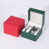 High-end Flip PU Leather Watch Packaging Box Holiday Gift High-end Jewelry Box Fashion Personality Jewelry Storage Box