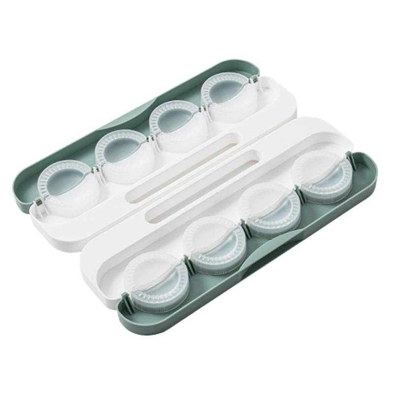 New Multifunctional Dumpling Maker That Can Make Eight Dumplings at a Time, Kitchen Household Dumpling Mold for Lazy People