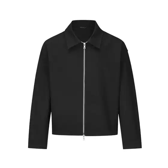European and American High Street ins Trendy Men's and Women's Coat Short Zipper Jacket