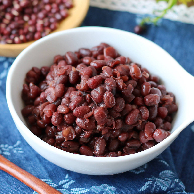 BEIJING-Japan red bean honey bean 500g instant cooked sugar natto Taro round milk tea shop special baking materials